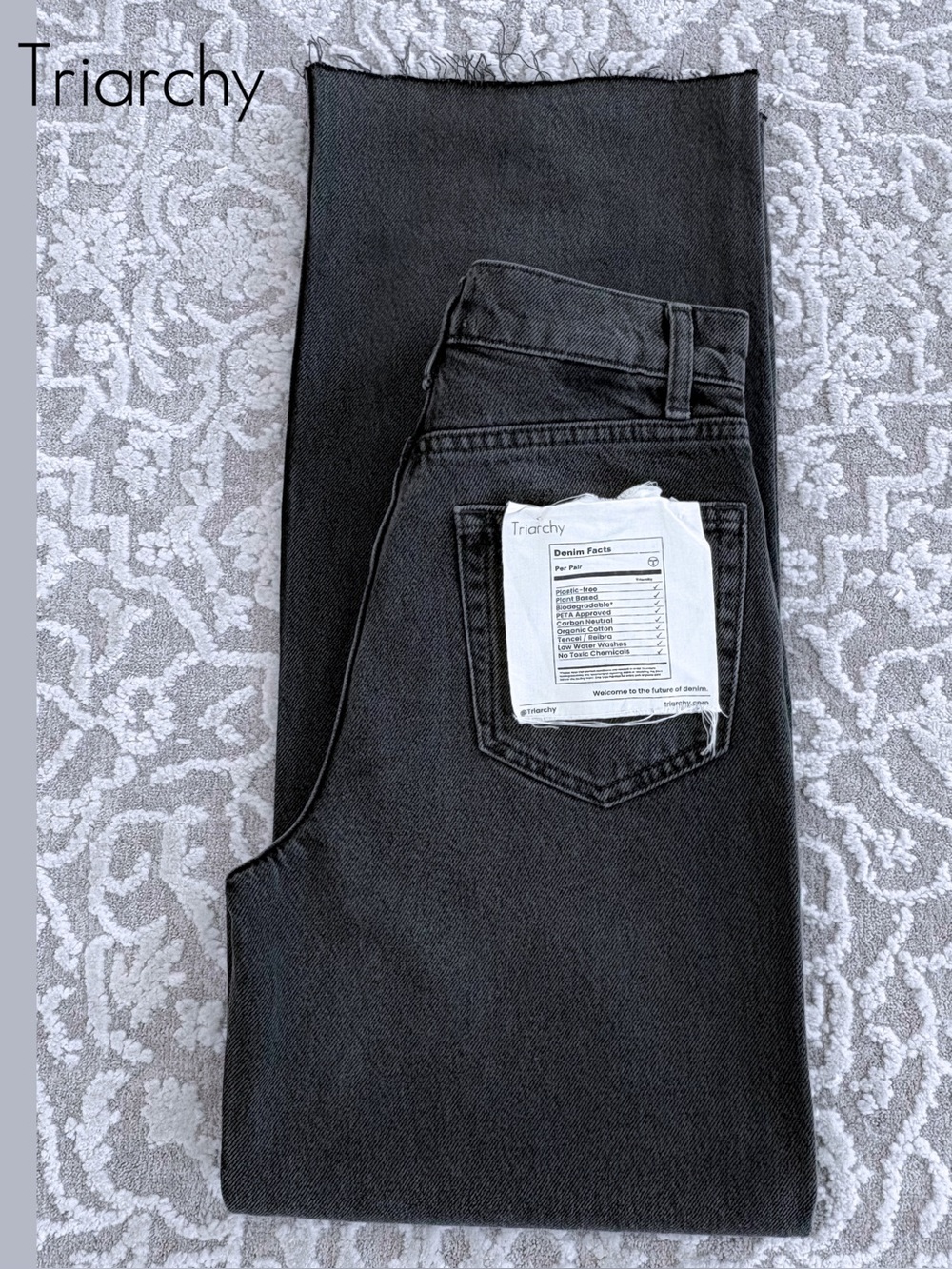 NWT Triarchy High Rise Wide Leg Jean